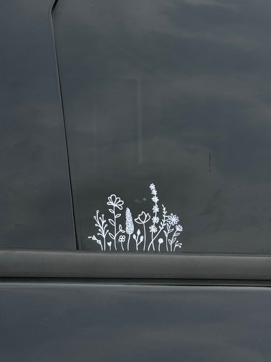 Flowers (Bumper) Sticker
