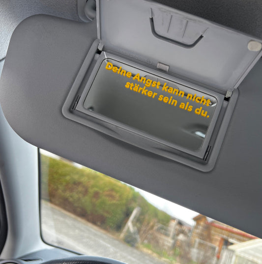 Custom Car Mirror Decal