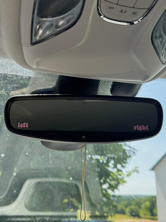 Car (Rear) Mirror Decal