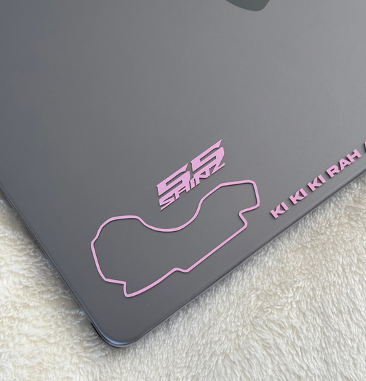 F1 Driver No. Sticker