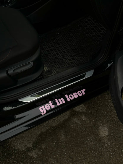 Get In Loser Bumper Sticker