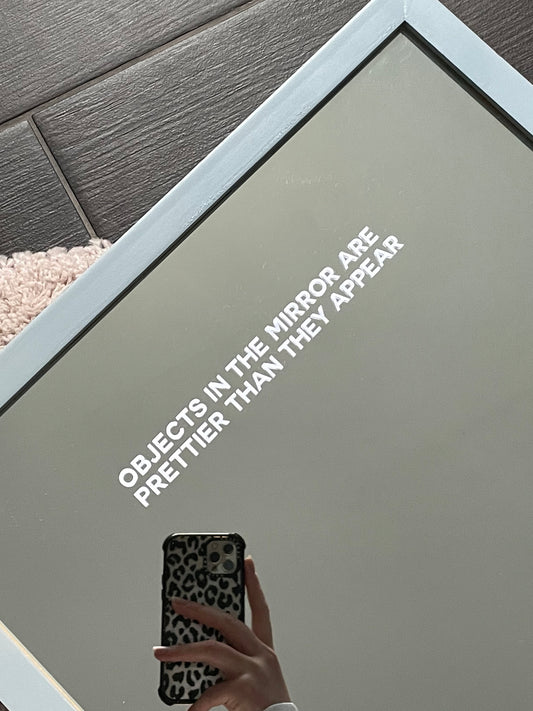 Inspiring Mirror Decal