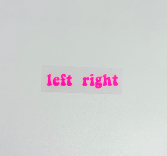 Car (Rear) Mirror Decal