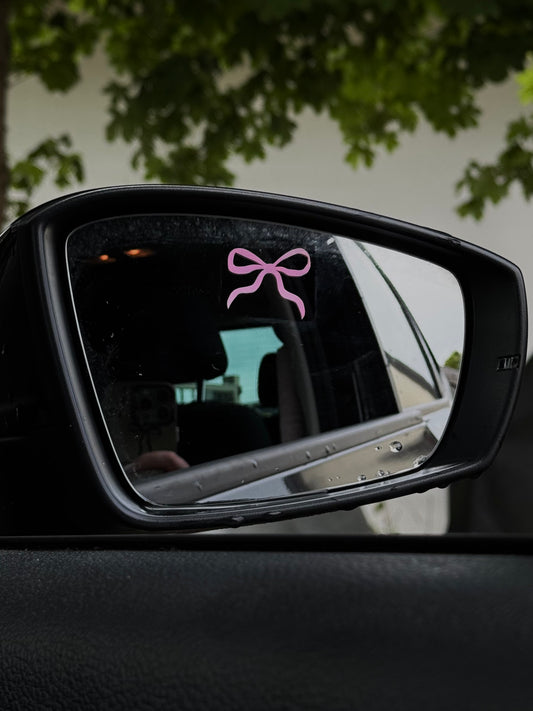 Car Mirror Decal
