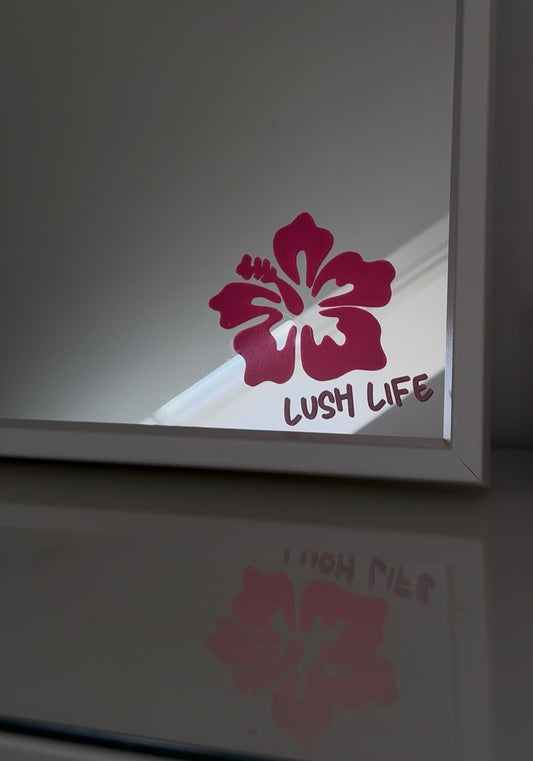 Hibiscus Flower (Bumper) Sticker
