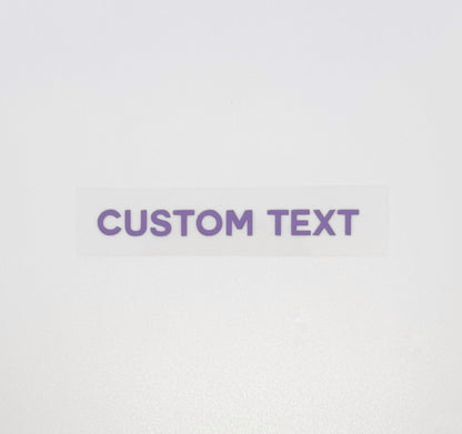 Custom Car Mirror Decal
